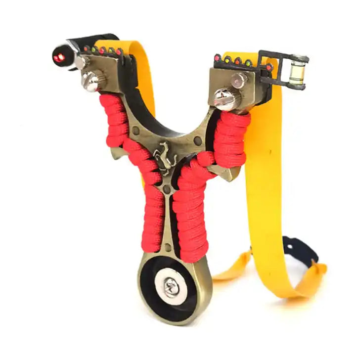 Rubber Band Outdoor Hunting Slingshot with Laser Aiming