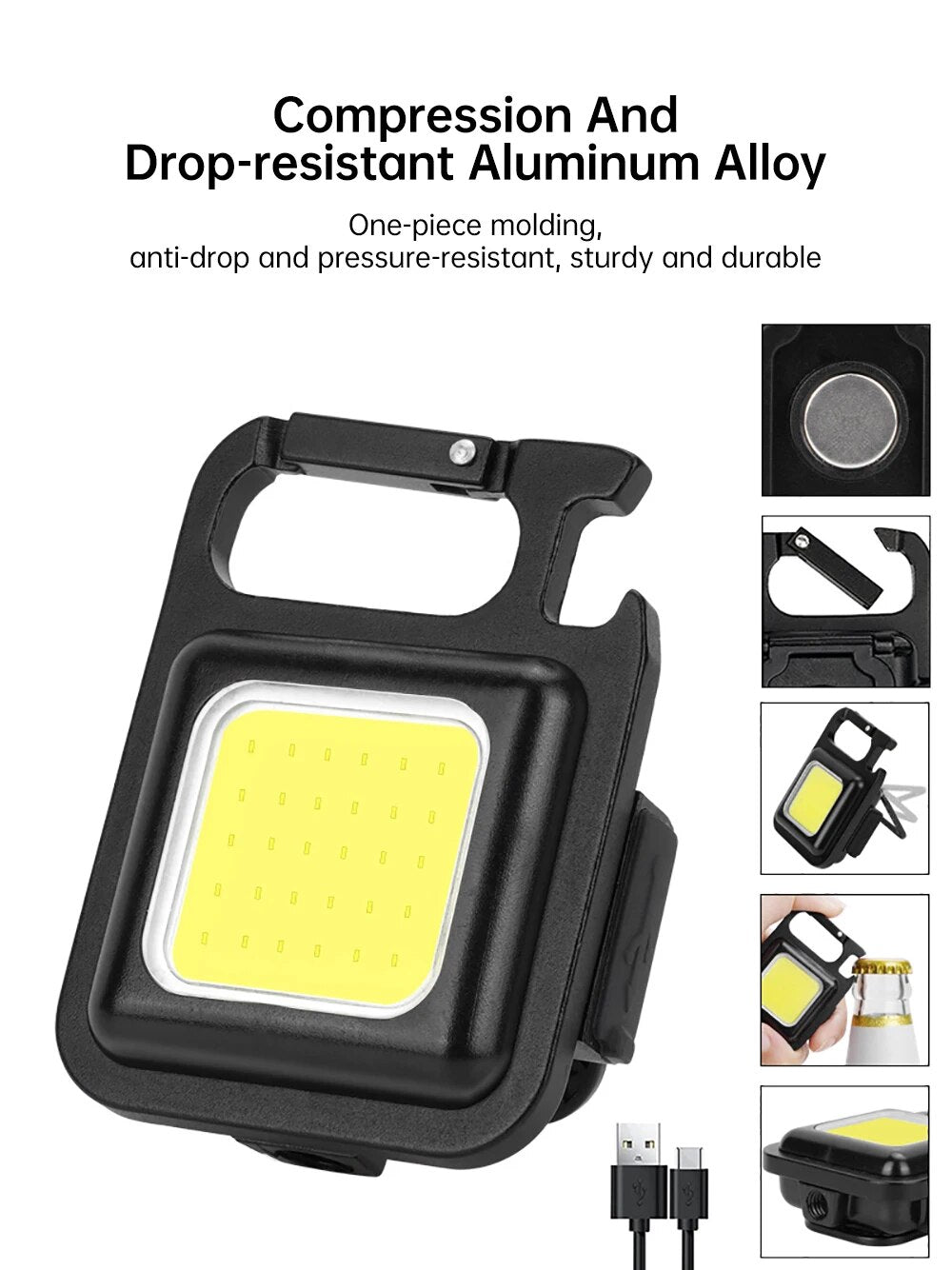 Keychains Portable Pocket LED Flashlight