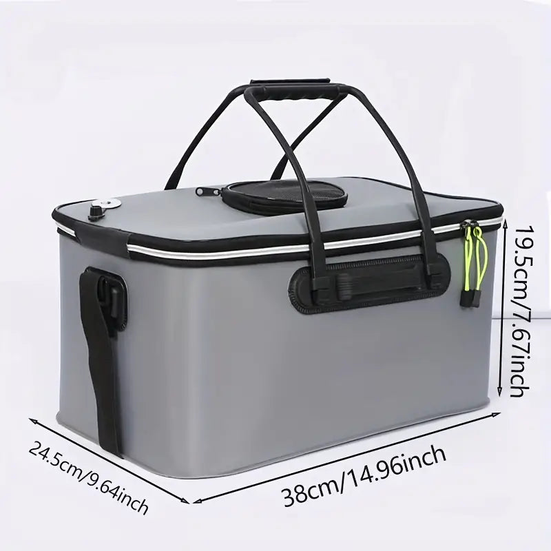 ProCatch Foldable Fishing Bucket – Ultimate Fishing Companion