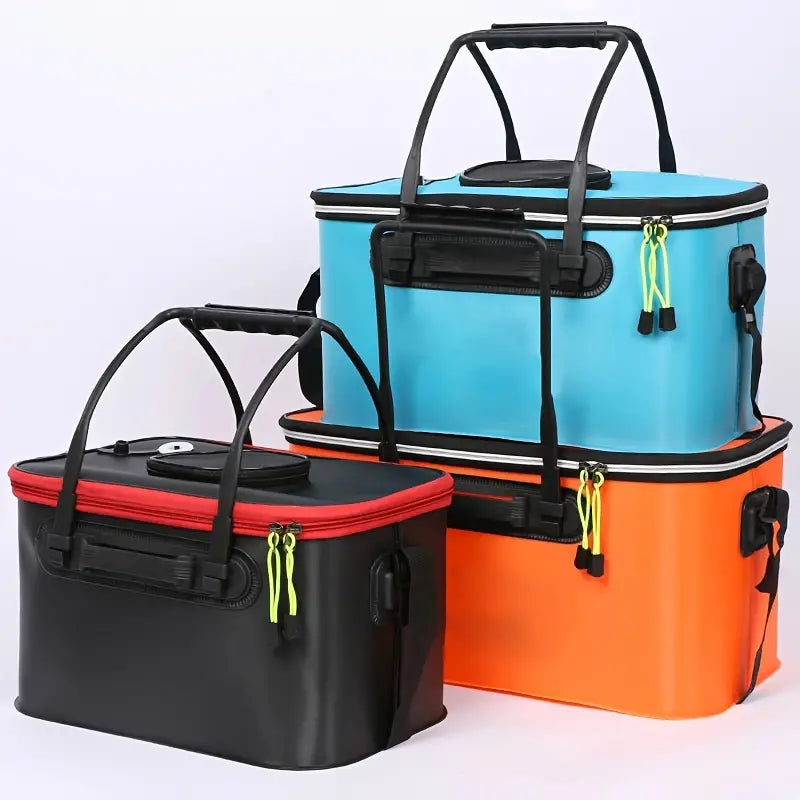 ProCatch Foldable Fishing Bucket – Ultimate Fishing Companion