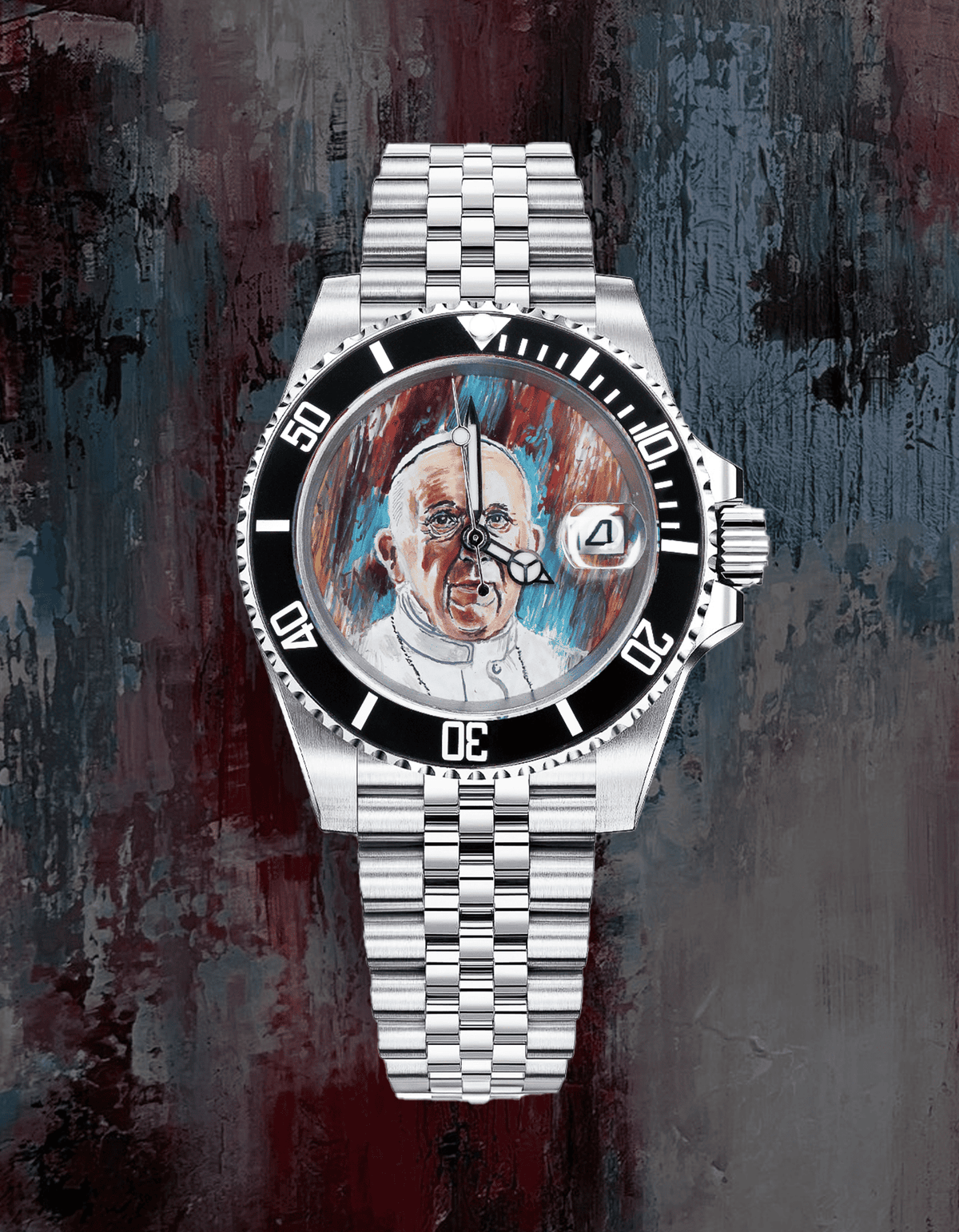 SM 01-58-4- Sovereign of the pope - Hand-Painted
