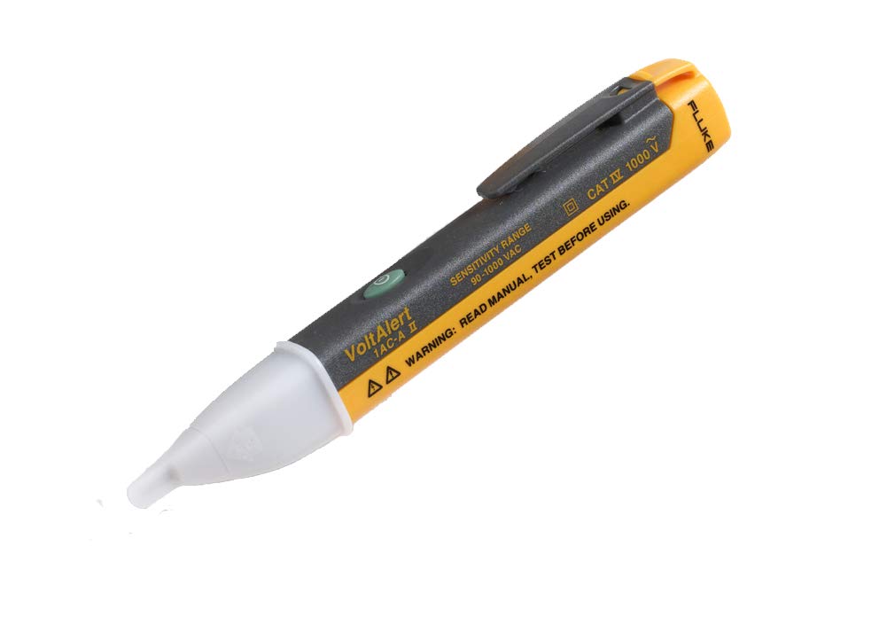Non-contact Electricity Detector Test Pencil Double-button LED Light AC Electric Voltage Tester Volt Alert Without Battery