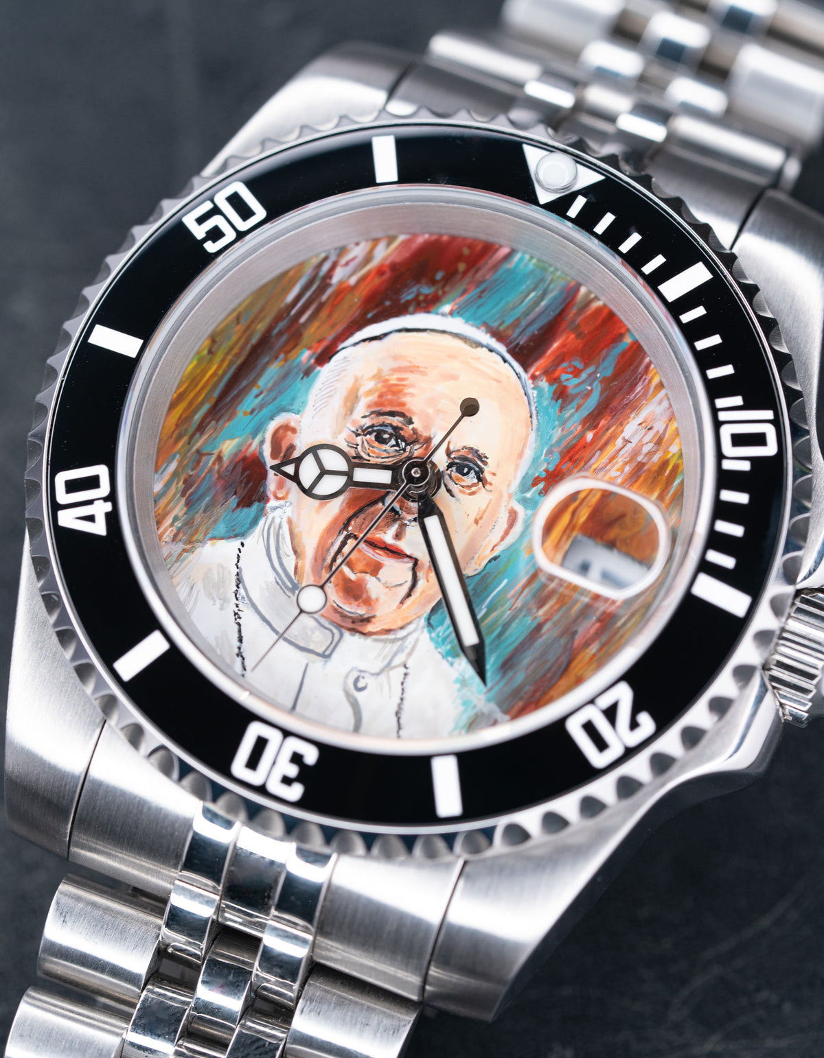 SM 01-58-4- Sovereign of the pope - Hand-Painted