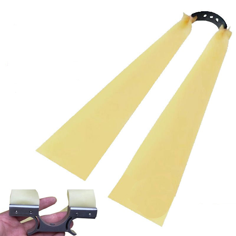 10pcs Slingshot Rubber Bands Flat Rubber/Latex Band for Slingshot