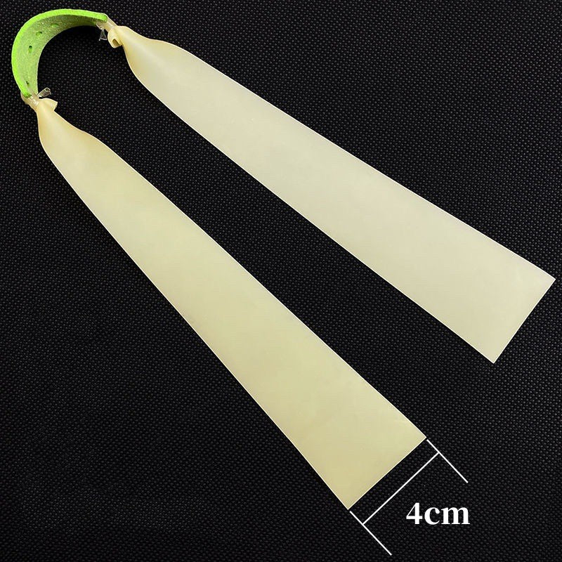 10pcs Slingshot Rubber Bands Flat Rubber/Latex Band for Slingshot