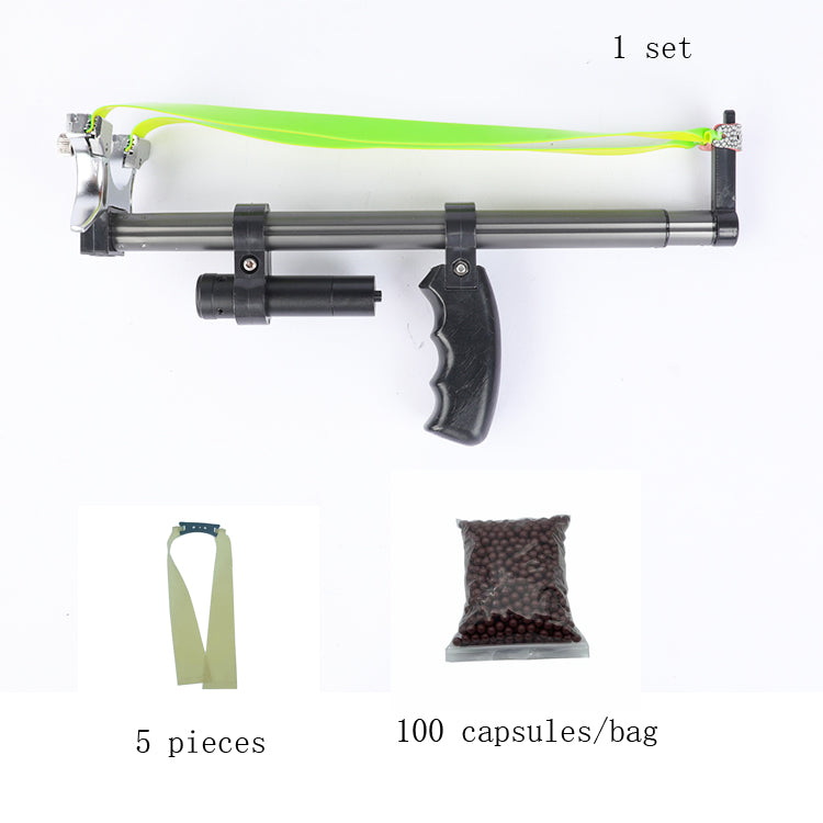 Set of Stainless Steel Slingshot with Laser