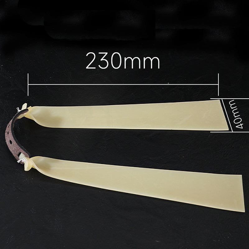 10pcs Slingshot Rubber Bands Flat Rubber/Latex Band for Slingshot