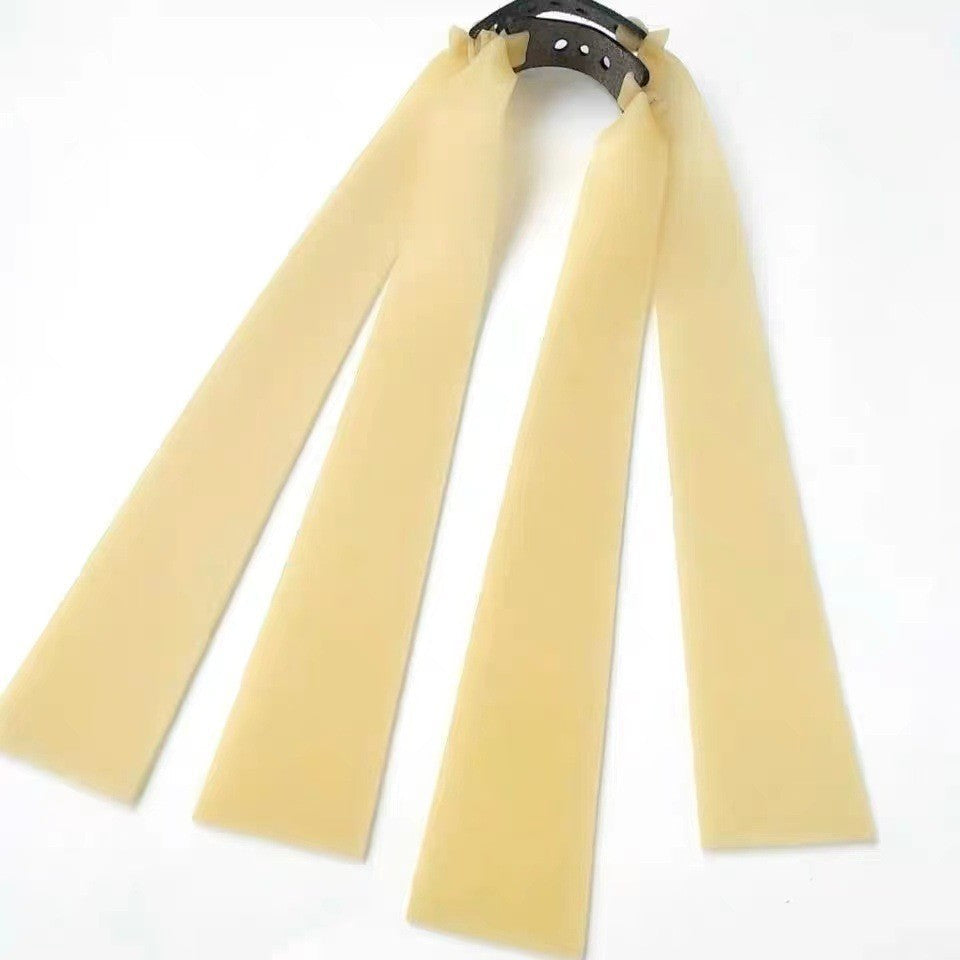 10pcs Slingshot Rubber Bands Flat Rubber/Latex Band for Slingshot