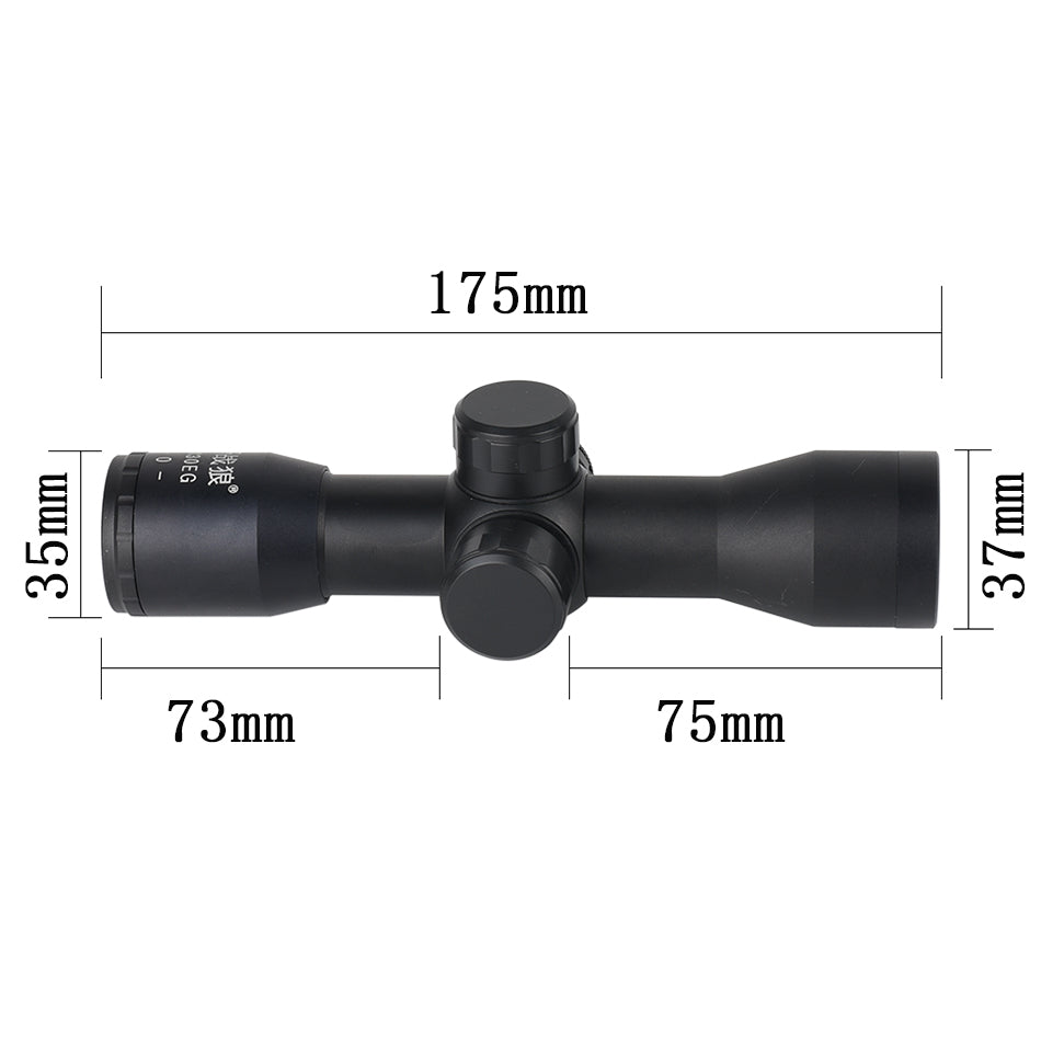 4x30 Fixed Magnification Scope