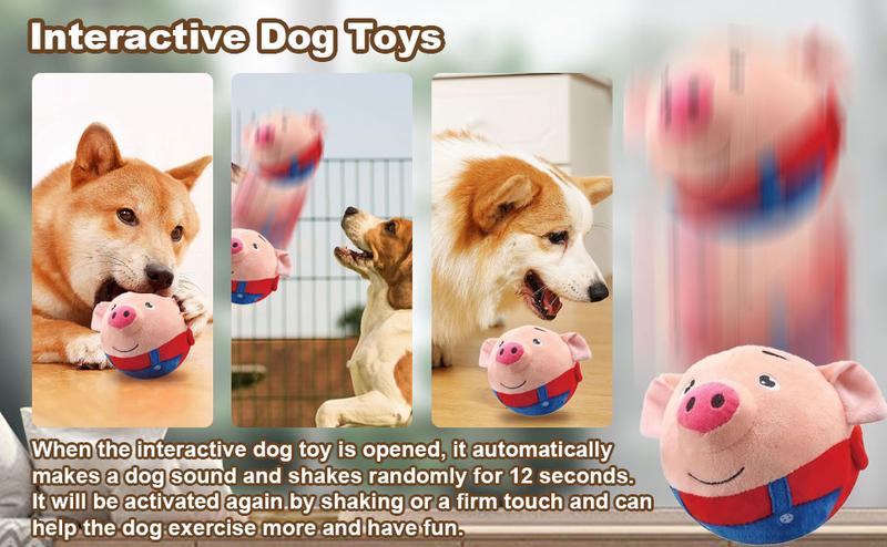 Active Moving Pet Plush Toy